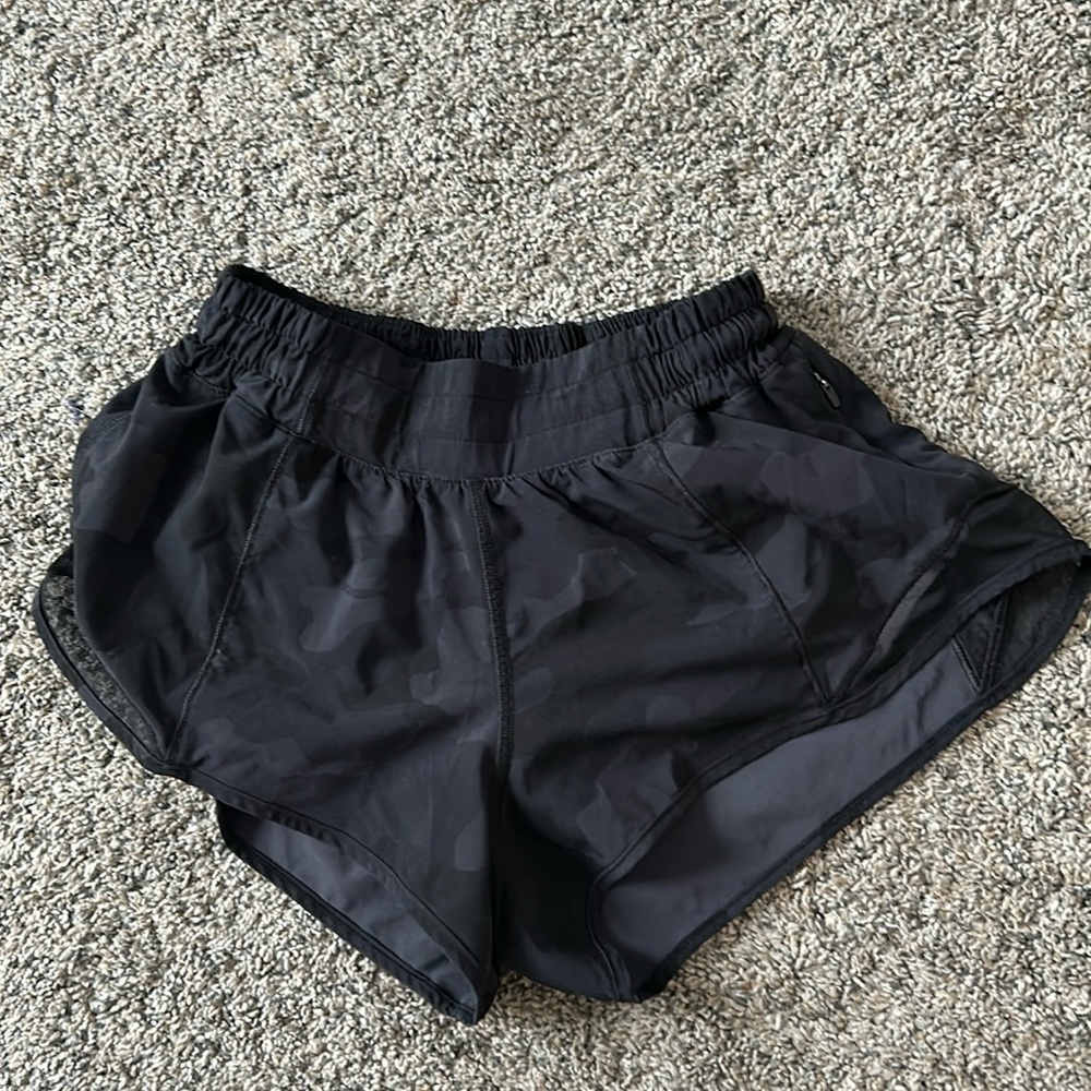 lululemon athletica Black Athletic Shorts
